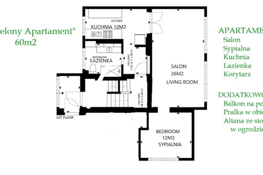Apartmán Apartament. Poznaň